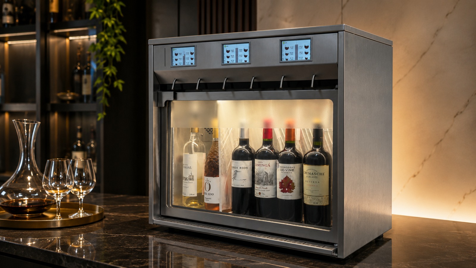 Dispenser de vinho pro - EZ.Dispenser, fabricante nacional de wine dispenser